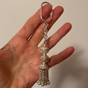 Silver new key chain